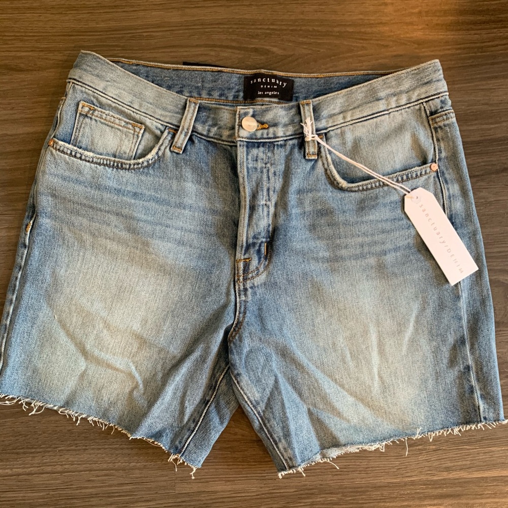 Sanctuary Comfort Rigid Denim Shorts